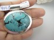 bwe3796 CUDOWNY DUŻY OKAZ 25g !! UNIKAT Piękny Wisior Zawieszka z Turkusem naturalny TURKUS Turkusy lśniące Srebro 925 # - 4