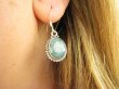 bkee1010 Lekkie Delikatne Kolczyki ze szmaragdami indyjskimi SZMARAGD Szmaragdy Srebro 925 - 5