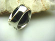 bpe2142 GRANATOWY CZARODZIEJ !!! NIEZWYKŁY OKAZ Masywny DUŻY Lśniący Pierścień Labradoryt Spektrolit kamień Zorzy Polarnej r.17 Srebro 925 # - 8