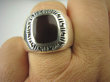 bpe6506 Biżuteria męska !!!  Męski Pierścień Sygnet z Onyksem Czerwony ONYKS regeneruje SERCE, EGZEMY, PAMIĘĆ  r.23/ r.24 Srebro 925 # - 6