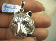 bwe2974 IDEALNY PREZENT DLA FACETA Głowa Tygrysa - TYGRYS - źródło siły i dobrobytu !!!! Wisior dla mężczyzny lub kobiety cały ze Srebra SREBRO 925 # - 7