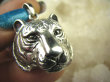 bwe2974 IDEALNY PREZENT DLA FACETA Głowa Tygrysa - TYGRYS - źródło siły i dobrobytu !!!! Wisior dla mężczyzny lub kobiety cały ze Srebra SREBRO 925 # - 2