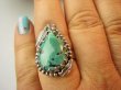 bpe9203 Biżuteria Egzotyczna PIERŚCIEŃ Pierścionek z naturalnym Turkusem Turkus - opiekun ciała i duszy Turkusy r.19 Srebro 925 # - 5