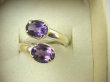 bpee3960 Finezyjny Lśniący Delikatny Pierścień rozmiar REGULOWANY r.16, r.17,r.18, r.19, r.20 Pierścionek Fioletowy Ametyst - kamień mądrośći SREBRO 925 # - 5