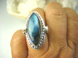 bpe8172 Piękny Duży Sekretnik Pierścień na Zdjęcia lub Marzenia Labradoryt Spektrolit - kamień Zorzy Polarnej r.17 Srebro 925 # - 5