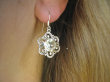 bkee741 Delikatne Kolczyki z Kryształami Górskimi Kryształ Górski KRYSZTAŁ GÓRSKI - Naturalny Odpromiennik Srebro 925 - 2