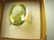 bpee4091 LŚNIĄCY KLEJNOT !! Piękny Pierścień Żółty CYTRYN LEMON  - OKAZ NAJWYŻSZA JAKOŚĆ KAMIENIA Cytryn - kamień antycukrzycowy r.17 Srebro 925 # - 3