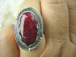 bpee2975 RUBINOWY CUDOWNY Pierścień Rubin Indyjski w orientalnej oprawie Rubiny r.17 Srebro 925 # - 3