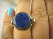 bpe6319 Biżuteria Orientalna !!! Sekretnik Otwierany Pierścień zdjęcia lub marzenia Granatowy LAPIS LAZULI r.15 Srebro 925 # - 3