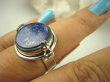 bpe6319 Biżuteria Orientalna !!! Sekretnik Otwierany Pierścień zdjęcia lub marzenia Granatowy LAPIS LAZULI r.15 Srebro 925 # - 2