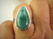 bpe7906 SZMARAGDOWY KLEJNOT !!!! Delikatny Pierścień Szmaragd Indyjski Szmaragdy r.19/ r.20 Srebro 925 # - 5