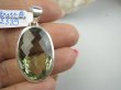 bwee2339 Biżuteria Ekskluzywna !! RZADKOŚĆ Lśniący OKAZ 16g! Wisior Zawieszka Zielony AMETYST unikat Srebro 925 # - 2