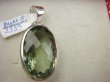 bwee2339 Biżuteria Ekskluzywna !! RZADKOŚĆ Lśniący OKAZ 16g! Wisior Zawieszka Zielony AMETYST unikat Srebro 925 # - 3