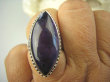 bpe7829 BIŻUTERIA ORIENTALNA !!!  Pierścień Fioletowy Ametyst - kamień mądrości r.19 Srebro 925 # - 3