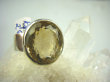 bpee2682 SŁONECZNY KLEJNOT !!! Piękny Pierścień Słoneczny CYTRYN niezwykły szlif kolekcjonerski OKAZ Cytryn - kamień antycukrzycowy r.16 Srebro 925 # - 7