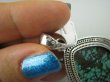 bwe2961 Morska kropla Duża 7 cm !!! 20g UNIKAT Piękny Egzotyczny Wisior naturalny TURKUS Turkusy Srebro 925 # - 6
