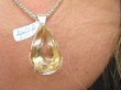 bwee2346 Biżuteria Ekskluzywna !! RZADKOŚĆ Lśniący OKAZ 19 g !! Wisior Zawieszka PIĘKNY CYTRYN - kamień Antycukrzycowy Srebro 925 # - 5