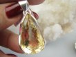 bwee2346 Biżuteria Ekskluzywna !! RZADKOŚĆ Lśniący OKAZ 19 g !! Wisior Zawieszka PIĘKNY CYTRYN - kamień Antycukrzycowy Srebro 925 # - 7
