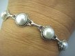 bb2103 Kobieca Delikatna Bransoleta z prawdziwymi Perłami hodowlanymi Perła Perły Hodowlane Srebro 925 # - 4