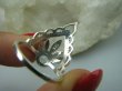 bpee2984 Wschodzące słońce Ażurowa piękność !!! Delikatny Pierścień BLUE TOPAZ - kamień młodości r.18 SREBRO 925 - 6