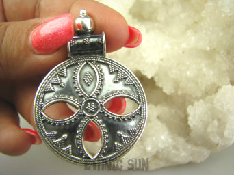 bwe3277 Orientalny Ażurowy Wisior Cały ze Srebra marokańskie wzornictwo Maroko SREBRO 925 PRZEPIĘKNY !!!!