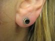 bkee946 Bordowe Kropeczki !!!Delikatne Kolczyki na Sztyft Granat Granaty Srebro 925 - 3
