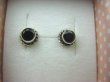 bkee946 Bordowe Kropeczki !!!Delikatne Kolczyki na Sztyft Granat Granaty Srebro 925 - 6