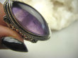 bpe6928 BIŻUTERIA ORIENTALNA !!! Piękny Pierścień Fioletowy Ametyst - kamień mądrości r.21 Srebro 925 # - 3