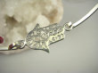 bb3444 Cudowny amulet  Delikatna Lśniąca BRANSOLETA cała ze srebra Bangla z możliwością odpinania Dłoń Fatimy Mocny Amulet SZCZĘSCIE I OCHRONA Hamsa Srebro 925 IDEALNA NA PREZENT - 10