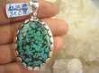 bwe3129 CUDOWNY UNIKAT Piękny Egzotyczny Wisior naturalny TURKUS Turkusy Srebro 925 # - 3