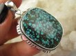 bwe3103 CUDOWNY UNIKAT Z NEPALU - Piękny Egzotyczny Wisior naturalny TURKUS Turkusy Srebro 925 # - 7