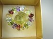 bpee4644 Wooow BOSKO PIĘKNY WIELOBARWNY Lux Pierścień Pierścionek naturalny Cytryn Lemon, Ametyst, Granaty, Oliwin, Blue Topaz r.19 SREBRO 925 # - 8