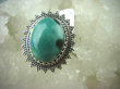 bpe5432 Cudowny Pierścień NATURALNY TURKUS - opiekun ciała i duszy r.17 pięknie zdobione  Srebro 925 # - 3