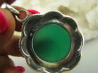 bwe2831 Niesamowity OKAZ - Wisior ZIELONY ONYKS Maroko, Marokańskie Wzornictwo Srebro 925 # - 4