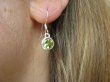 bkee860 Cudowne Delikatne Piękne Kolczyki  Szczęścia z naturalnymi Oliwinami OLIWIN = PERYDOT Peridot kamień szczęścia Srebro 925 - 5