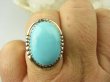 bpe8851 Niezwykły OKAZ Pierścień Pierścionek naturalny TURKUS ARIZONA Turkusy r.17 Srebro 925 # - 5